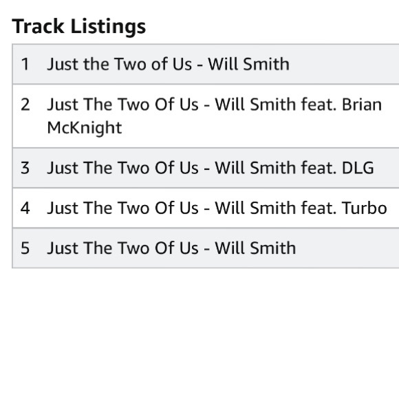 Will Smith’s CD "Just the Two of Us” released July, 1998 as his 4th studio album - Picture 5 of 5